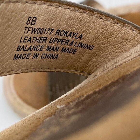 TOMMY BAHAMA 8 Rokayla Wedge Open Toe Sandals Summer Vacation - Picture 8 of 8